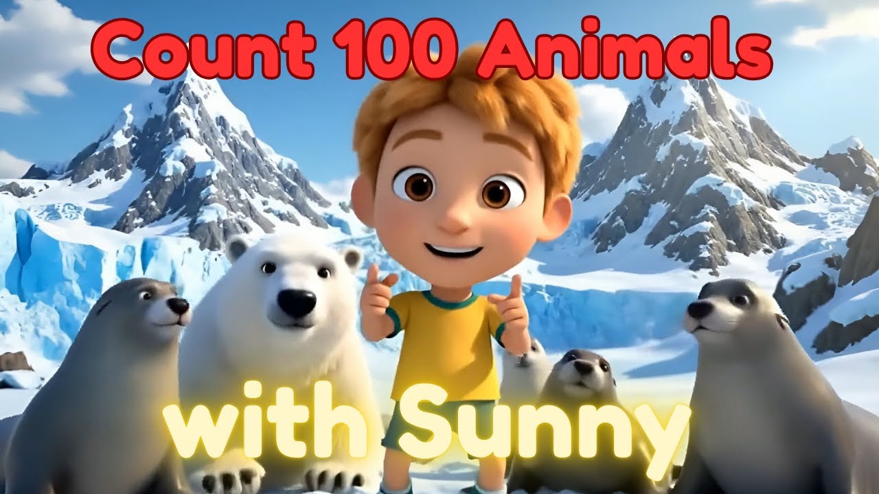 100 ANIMALS in 10 Minutes! 🦁 Can Toddlers Count Them ALL? | Sunny Seeds Learning Fun