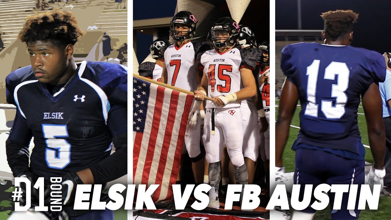 Alief Elsik vs Fort Bend Austin (27-3): #D1Bound Texas HSFB Highlights - CollegeLevelAthletes.com