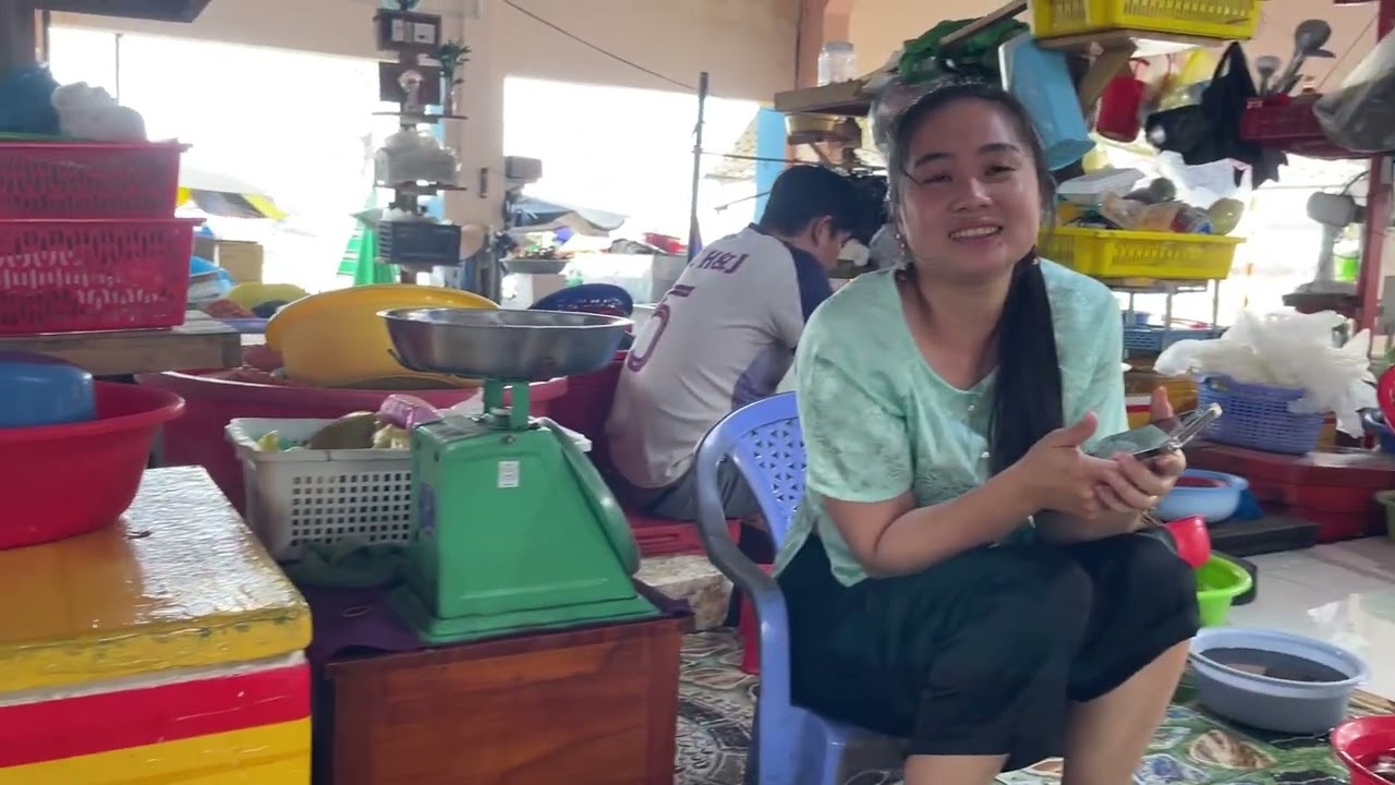 Cái chợ nổi tiếng mà nhiều người đi du lịch ở Kiên Giang.