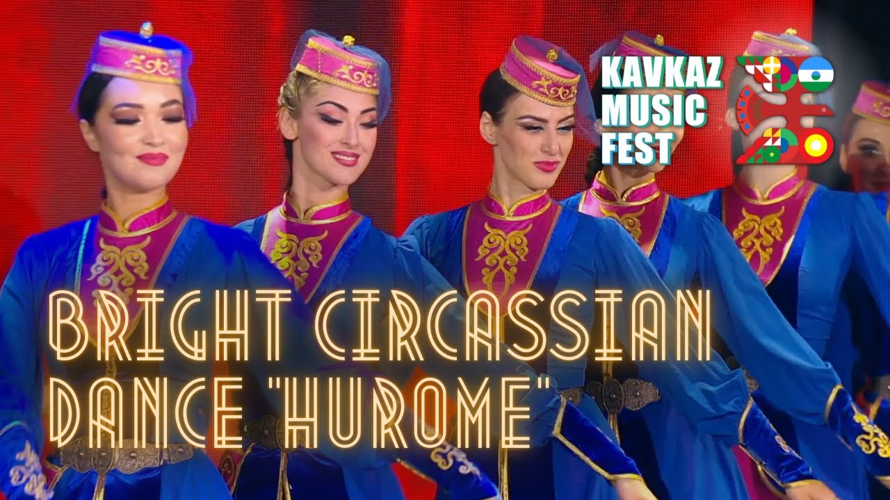 KAVKAZ MUSIC FEST | Kabardinka Show | Circassian dance 