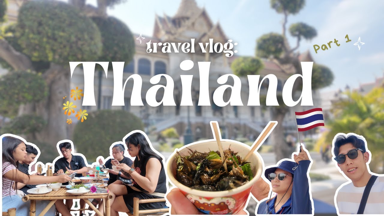 TRIP TO THAILAND 🇹🇭 (our first international trip - part 1)