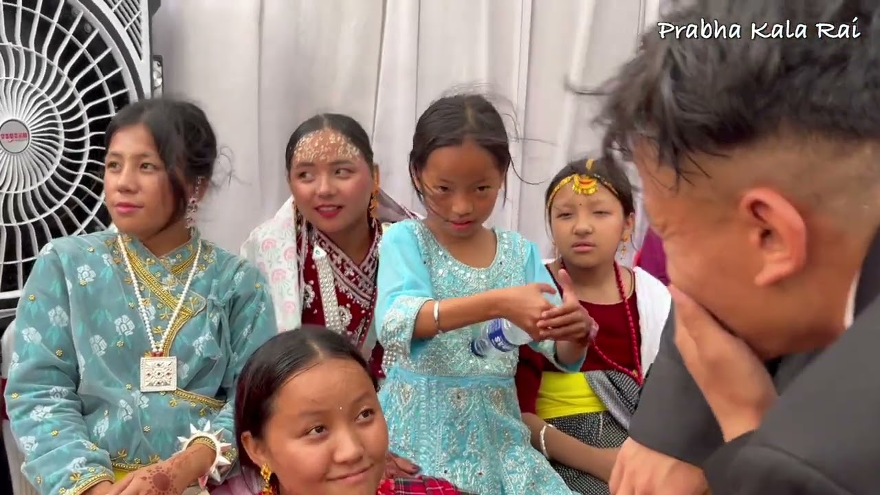 बिबाह प्रीतिभोजमा रमाइलो गर्दे | Rai-Limbu's wedding | Sakela dance | Morang | culture in Nepal