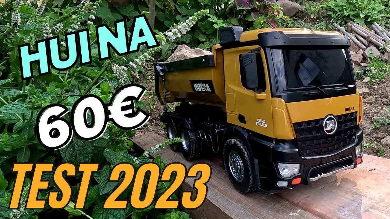 HUINA DUMP TRUCK # 60€ # RC KIPP-LKW # Test 2023