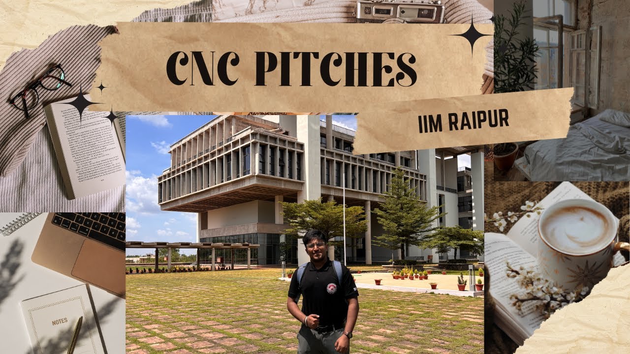Clubs & Committees (CNC) Pitch | IIM Raipur | AR Vlogs |  Most Awaited Opening Event |
