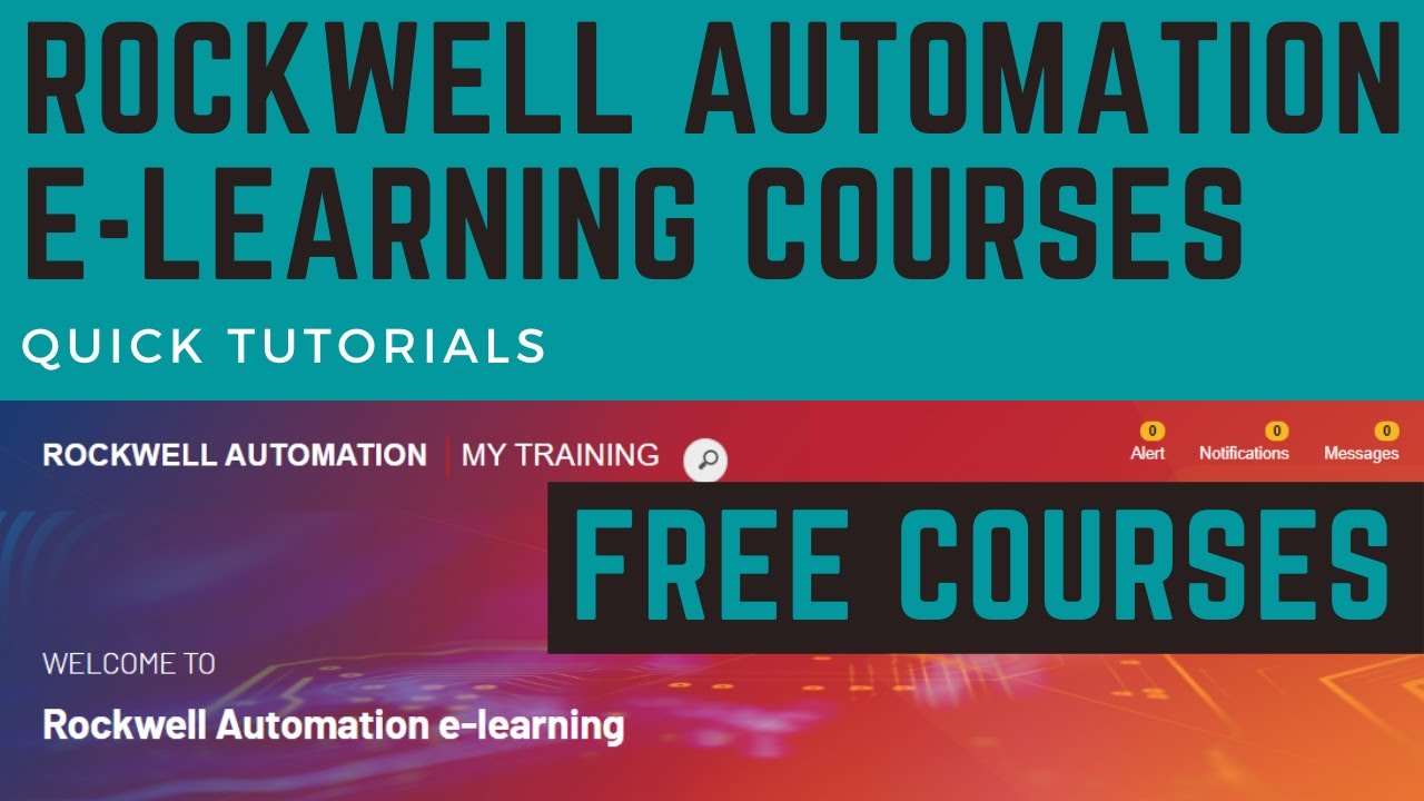 How to register in Free Rockwell Automation online courses