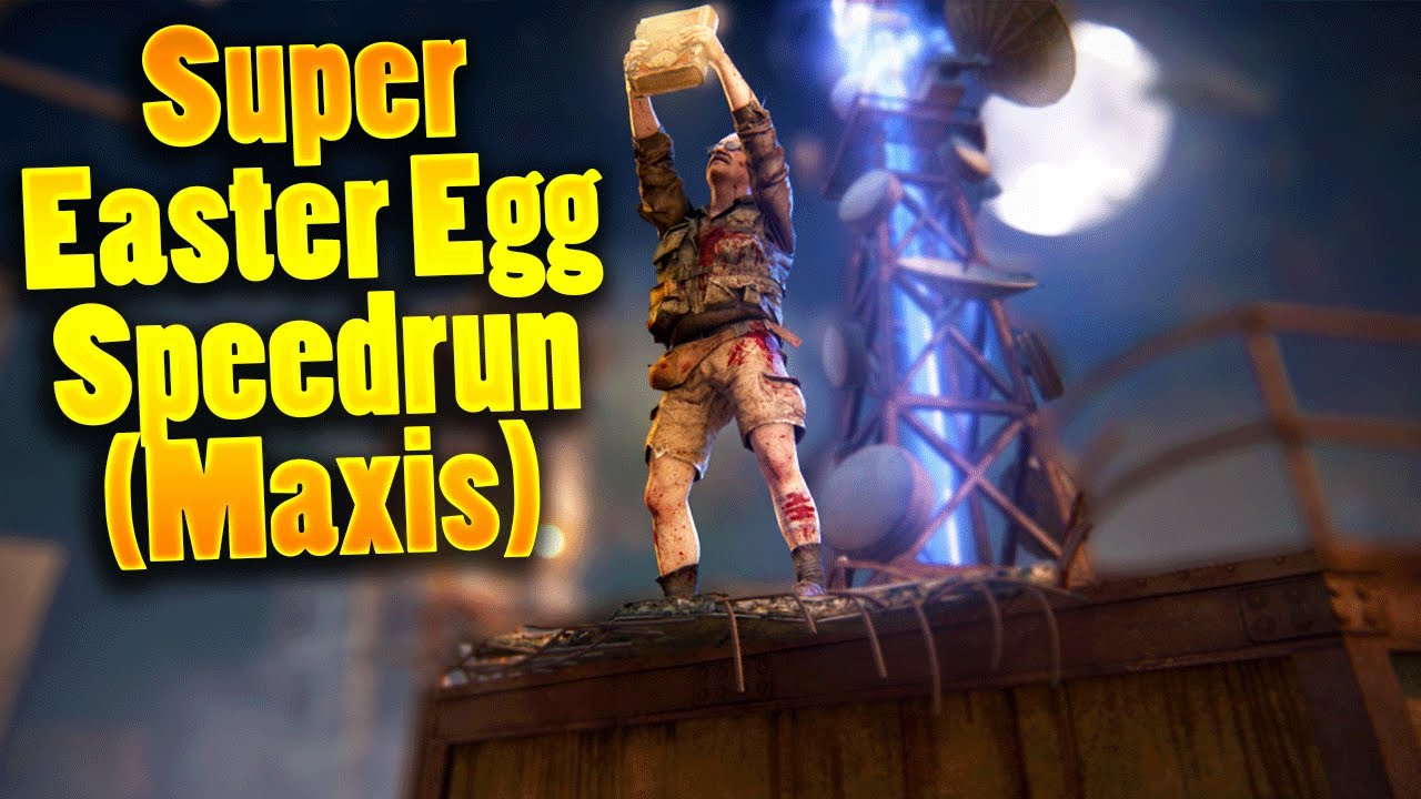 Maxis Super Easter Egg Speedrun World Record (Tranzit, Die Rise and Buried) 28:44