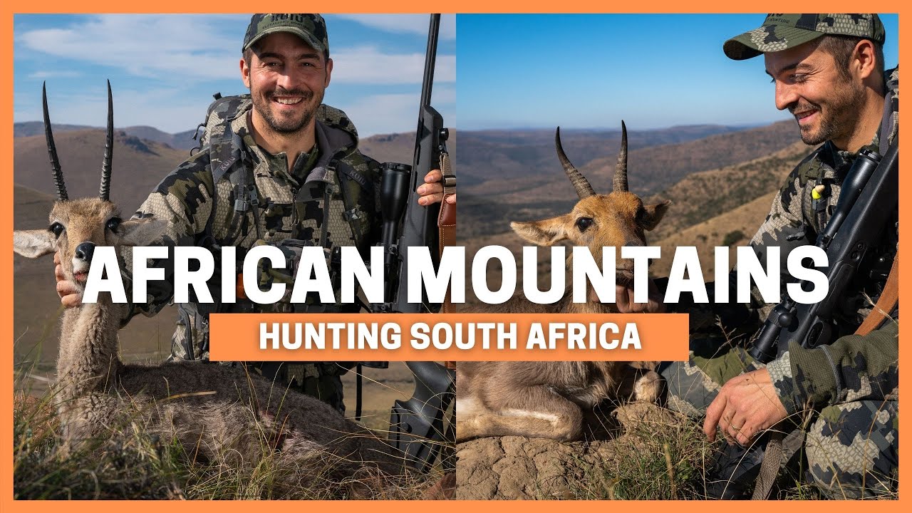 MOUNTAIN HUNTING IN SOUTH AFRICA 🔥 VAAL RHEBOK & MOUNTAIN REEDBUCK SPOT & STALK PLAINS GAME RIFLE 🔥