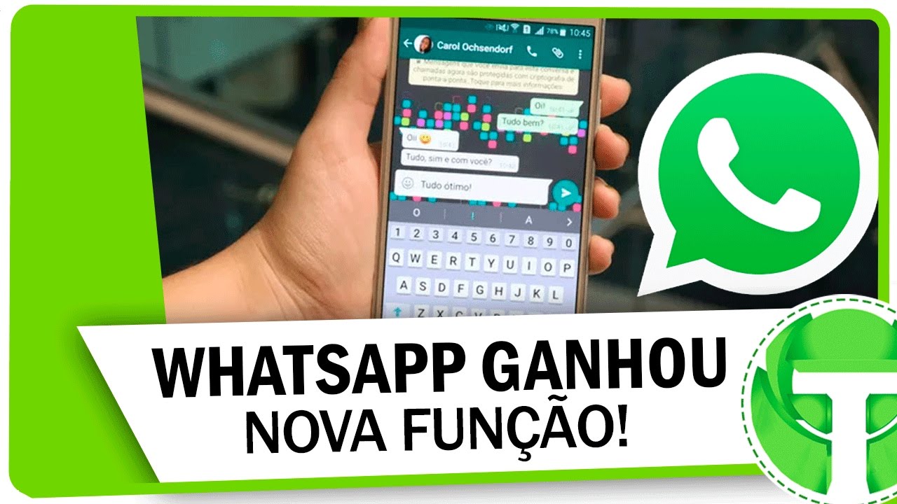 SAIU NO WHATSAPP! Função que todos os usuários queriam