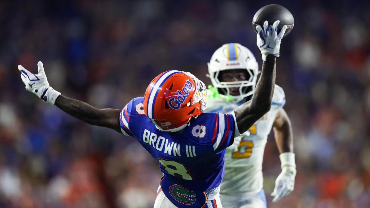 Florida Gators Stud Freshman WR Vernell Brown III 
