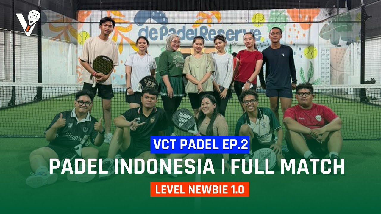 Belajar Untuk Menjadi Bisa | Level 1.0 | Newbie Padel Match Highlights | VCT Padel Indonesia Ep.2