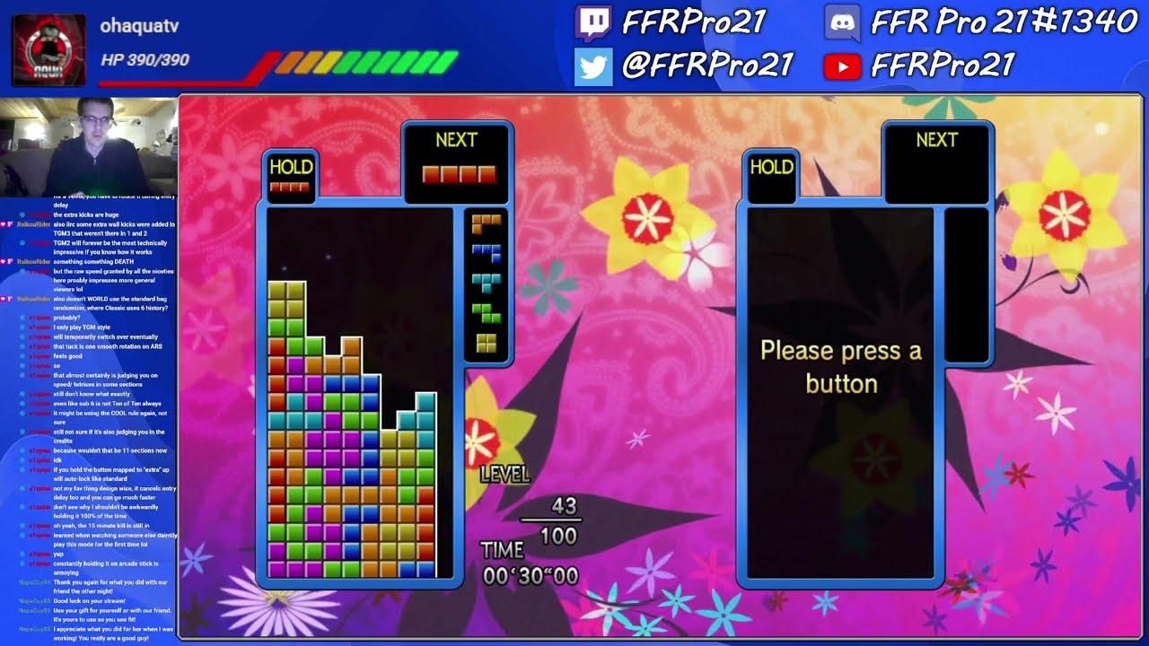 PC - Tetris the Grand Master 4: Absolute Eye - Normal (TGM) - One of Ten in 8:47.36