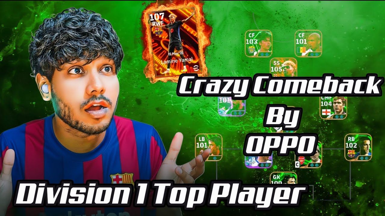 Shocking End | OPPO went Beast Mode at Ending | Mr Tomboy eFootball 26