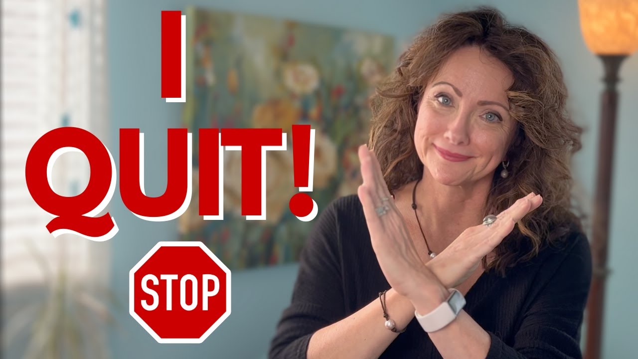 Life-Changing Quits That Will Save Your Sanity
