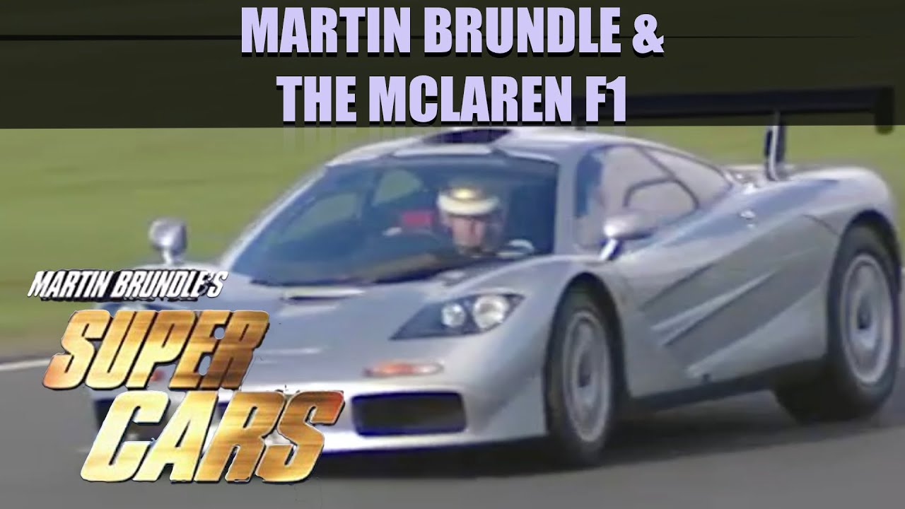 Тест-драйв McLaren F1 от Мартина Брандла | Fifth Gear