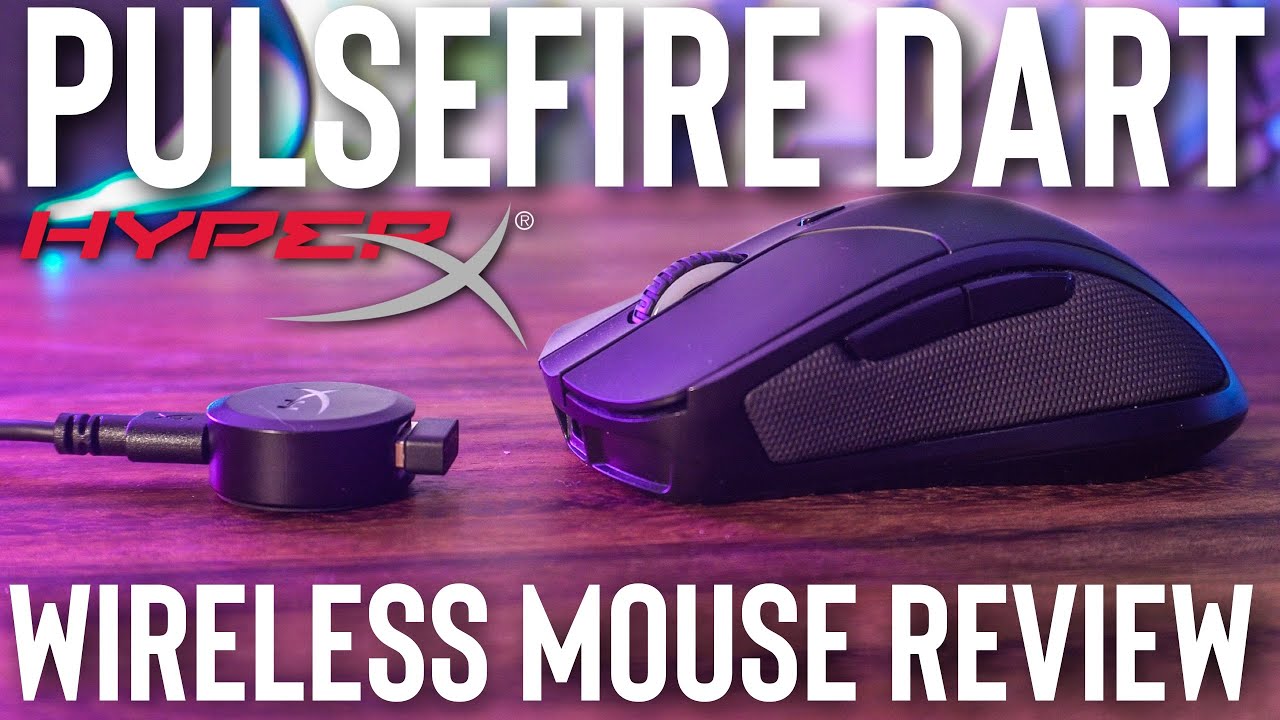 Распаковка и обзор беспроводной мыши HyperX Pulsefire Dart