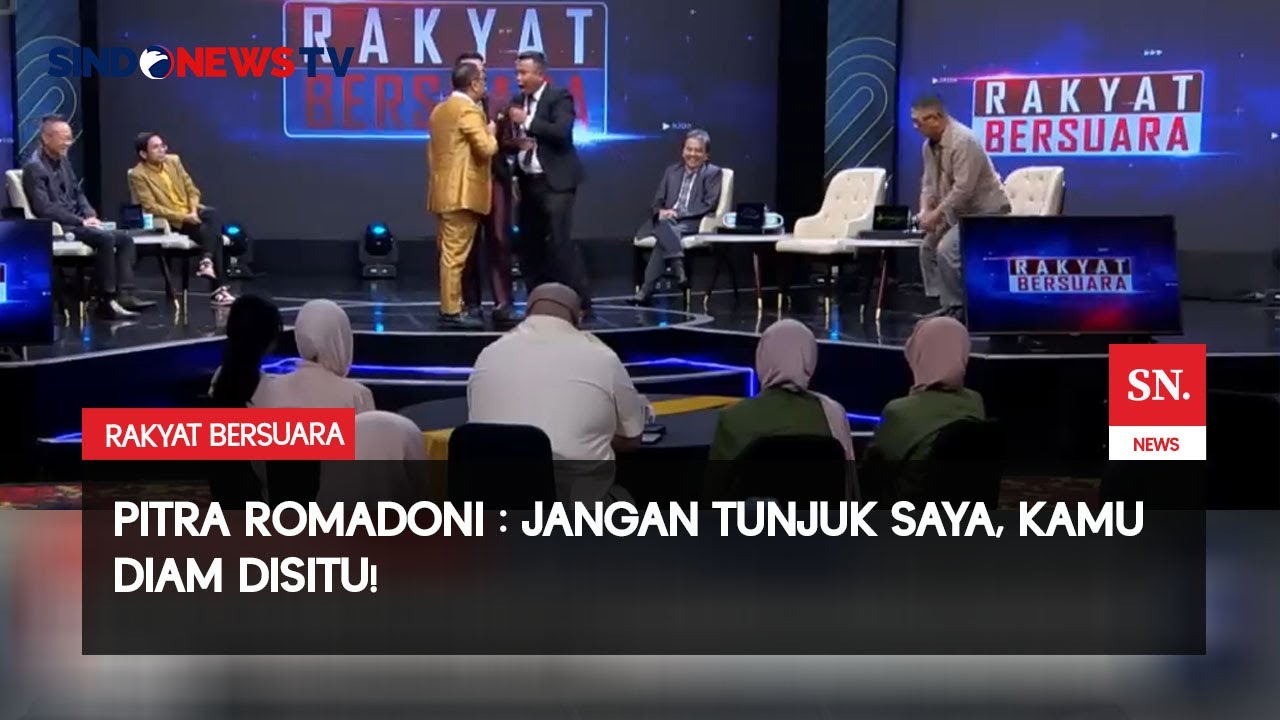 Ricuh! Pitra Nyaris Berkelahi dengan Khozinudin, Kolonel Jadi Penengah | Rakyat Bersuara|19/08