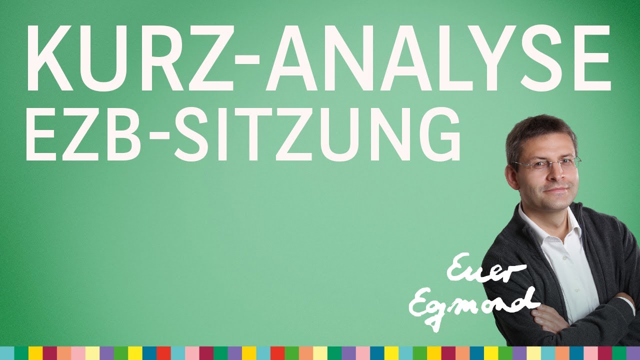 Kurz-Analyse EZB-Sitzung &ndash; Euer Egmond vom 30.10.2025