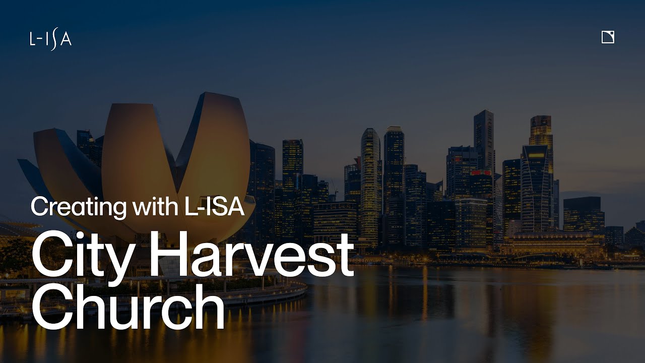 Профессиональная звуковая система L-Acoustics L-ISA Hyperreal в церкви City Harvest
