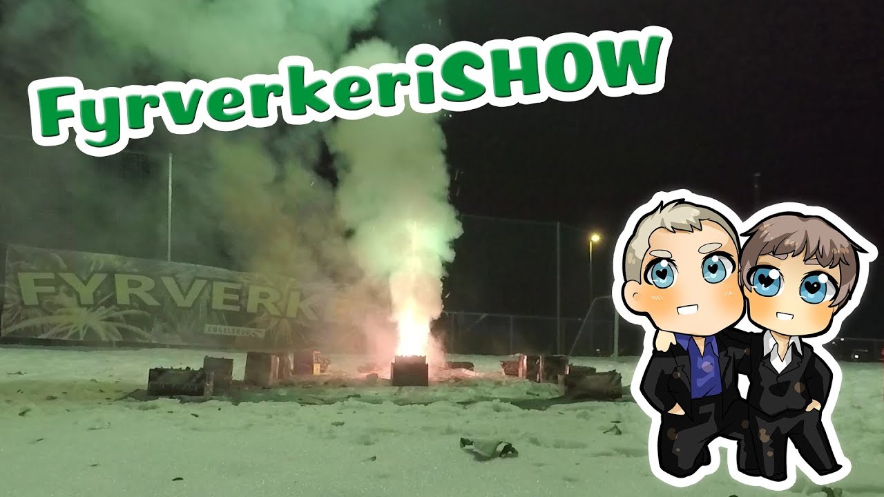 FyrverkeriSHOW med SONDREogPAPZ