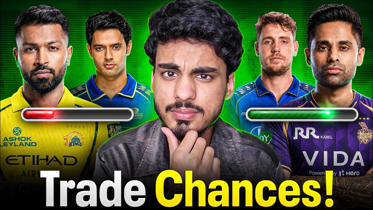 IPL 2027 : Hardik Pandya in KKR - CSK? 😱 8 Trade Rumours and their REALITY | Cric Point