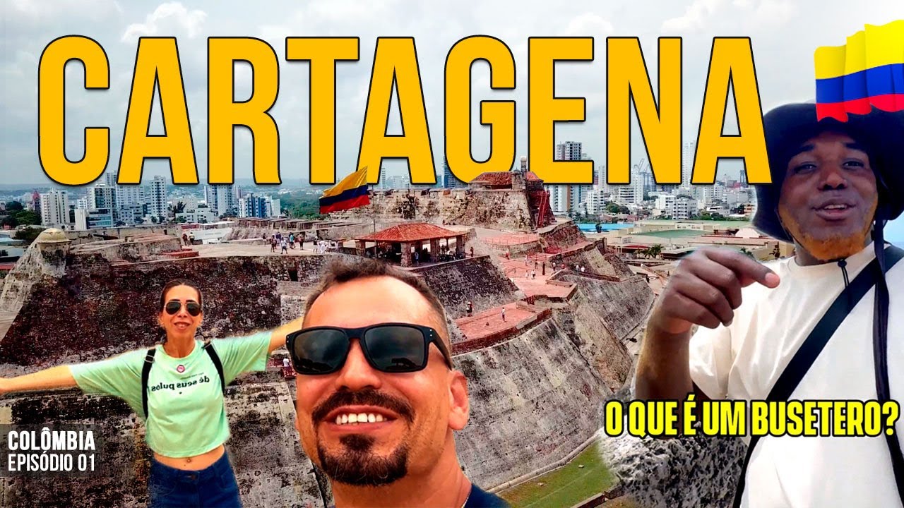 🇨🇴 CARTAGENA: um dos destinos mais vibrantes da Colômbia! ep 01