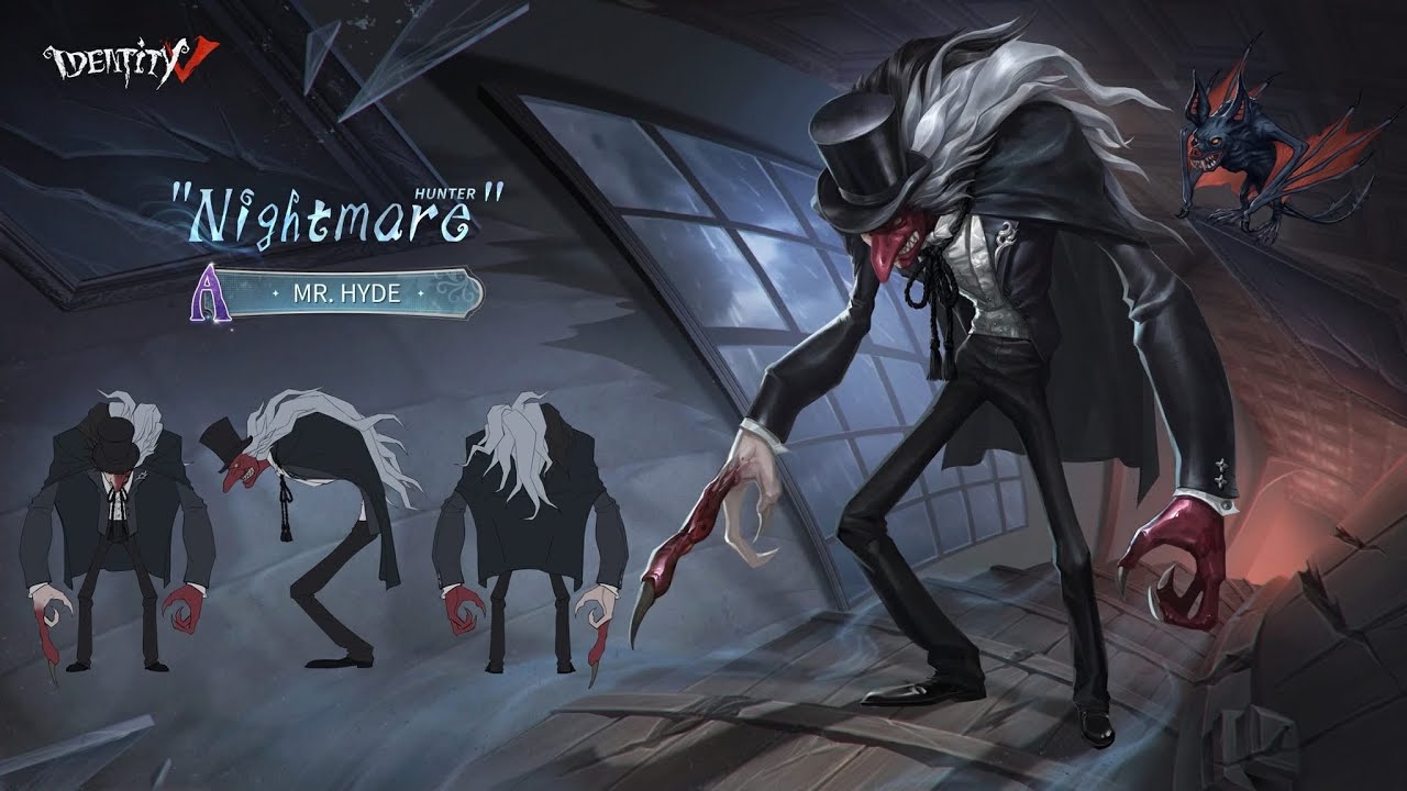 Identity V| “Cruella” Phiên Bản Ác Mộng: Nightmare Truy Sát Không Lối Thoát - Nightmare gameplay 