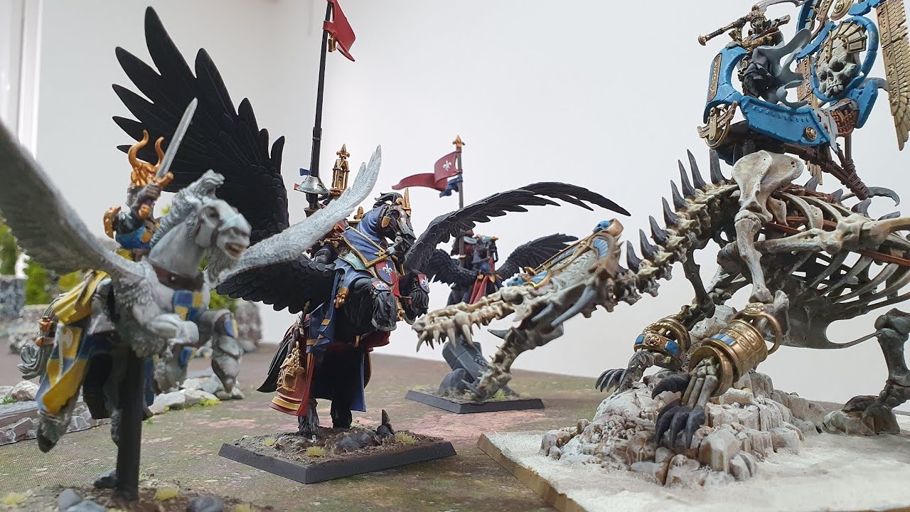 An absolute blood bath, Bretonnians vs Tomb Kings, Warhammer Old World battle report