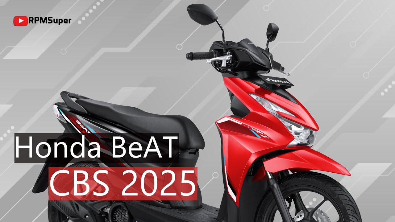 Honda BeAT CBS 2025. Ini Warna, Harga dan Fitur Unggulannya