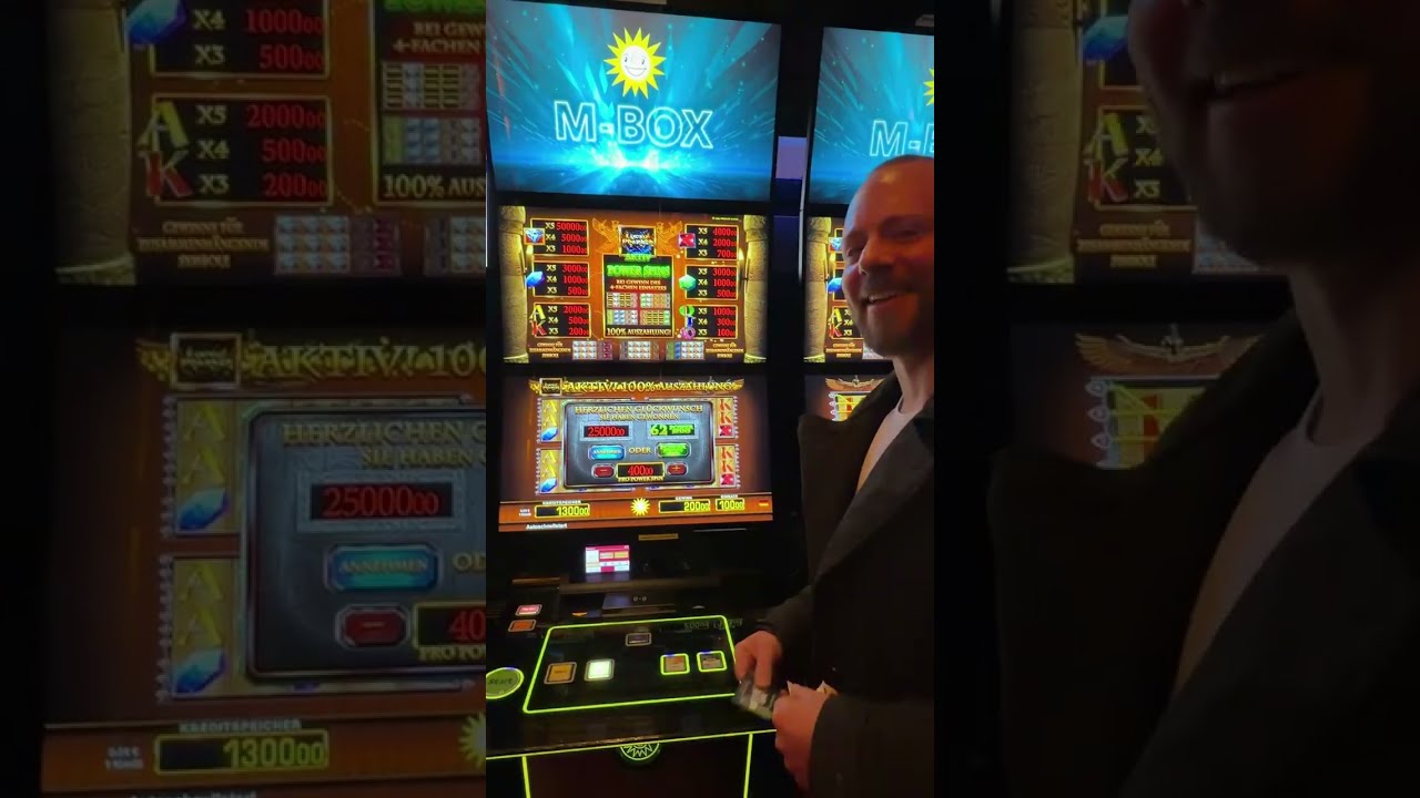 MERKUR LUCKY PHARAO f&uuml;r 400&euro; POWER SPINS Spielbank 2026 mit #MAXIMALEINSATZ im echten Casino #spielo