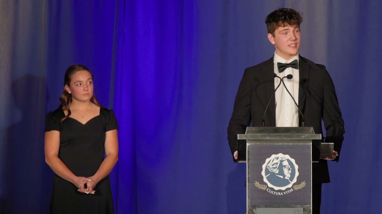 2025 Chesterton Gala: Liam Stapleton, Student Speech