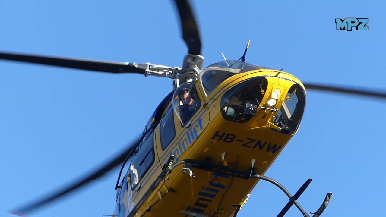 Helicopter Transport Action -  Bell 407GX von www.alpinlift.ch  - Laufenburg