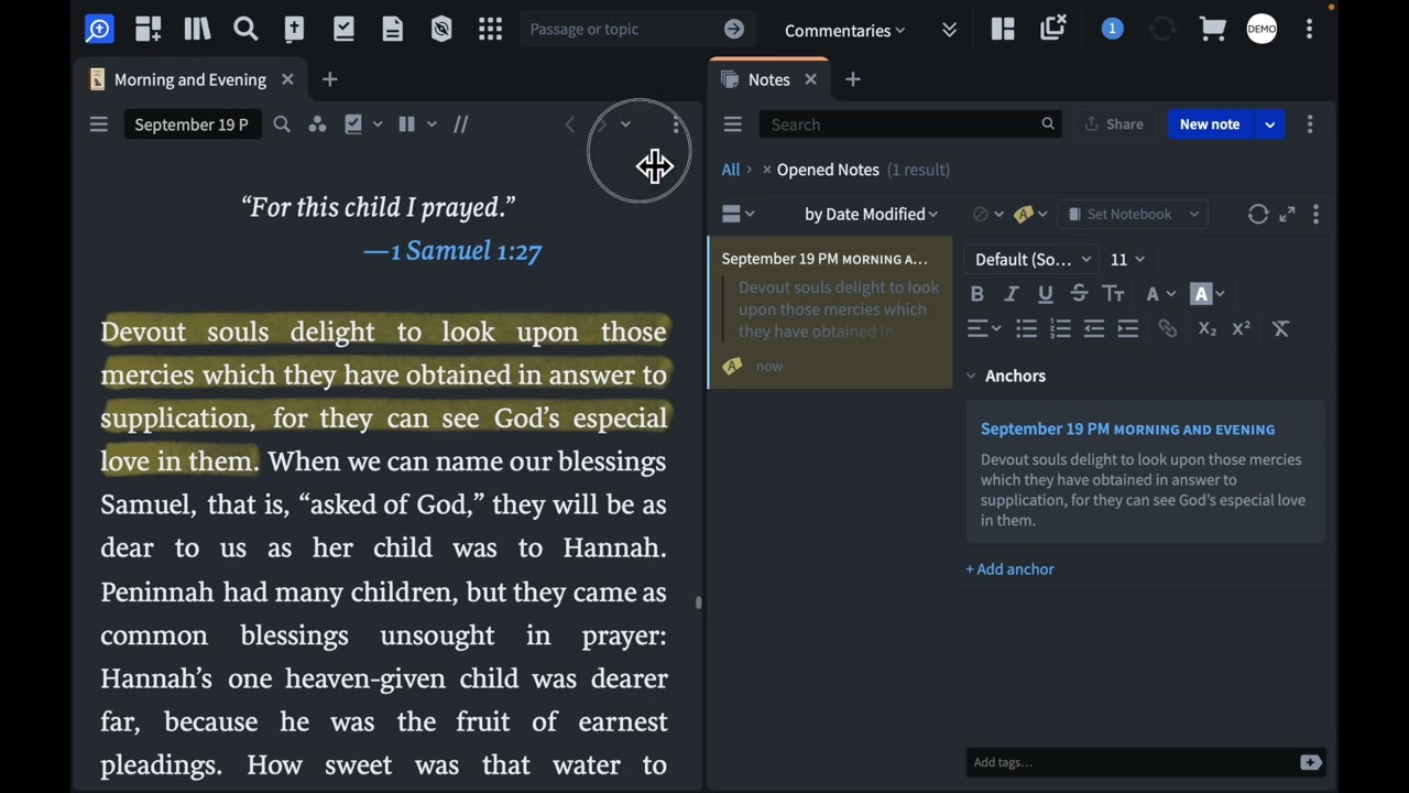 Books, Highlighting, and Notes - Logos 10 Features