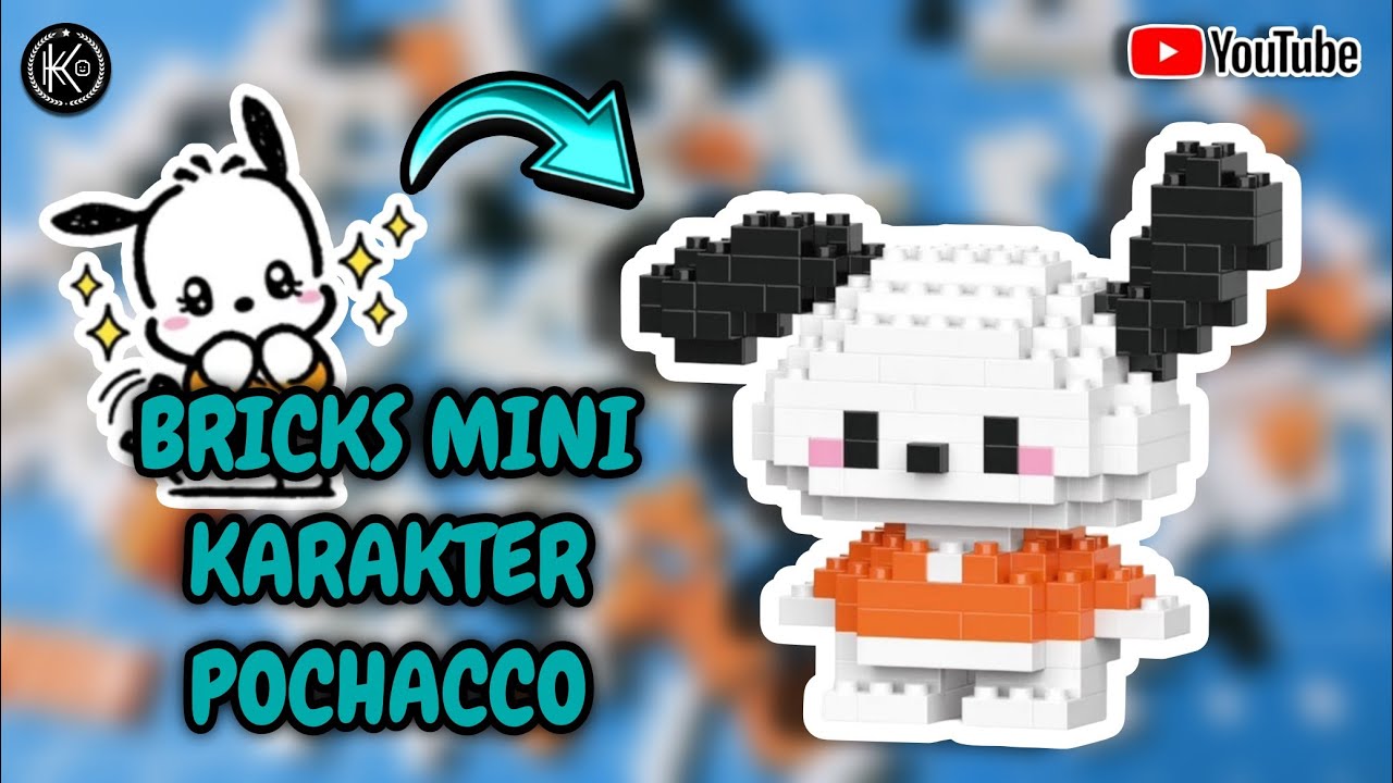 НАНО БЛОК ПОЧАККО ПЕРСОНАЖИ | СОБЕРИТЕ СТРОИТЕЛЬНЫЕ БЛОКИ MINI LEGO