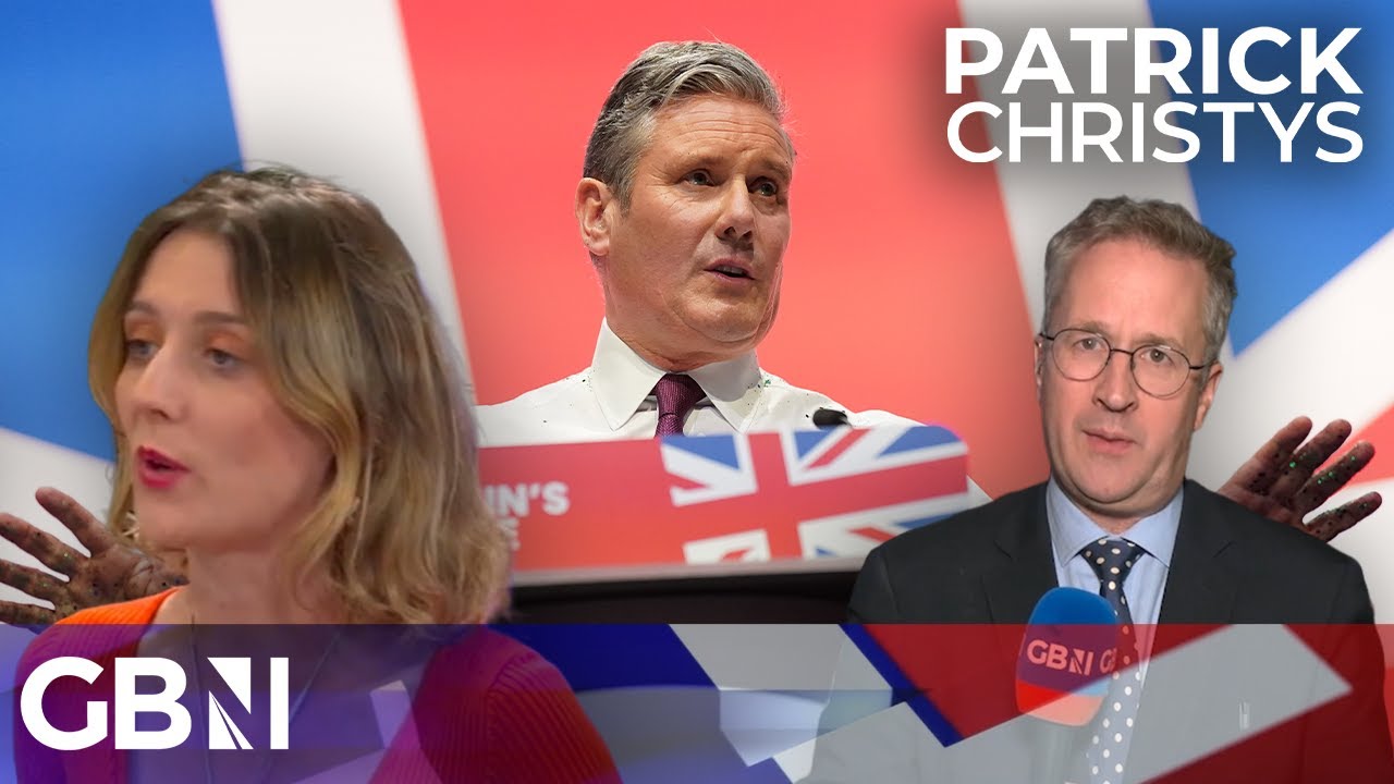 Glitter covered Starmer gives 'the BEST speech he has ever made!' at Labour Party Conference