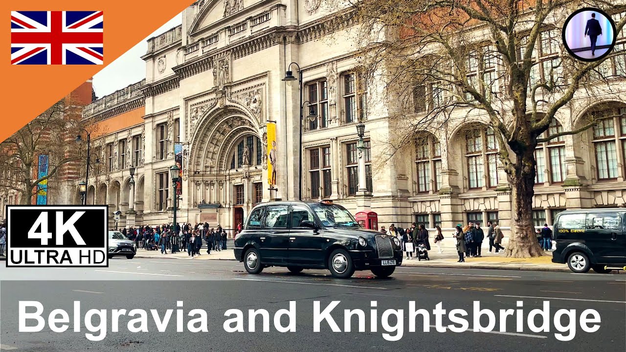 Elegant Belgravia and Museum District - 4K UHD London Virtual Tour #4k #travelvlog
