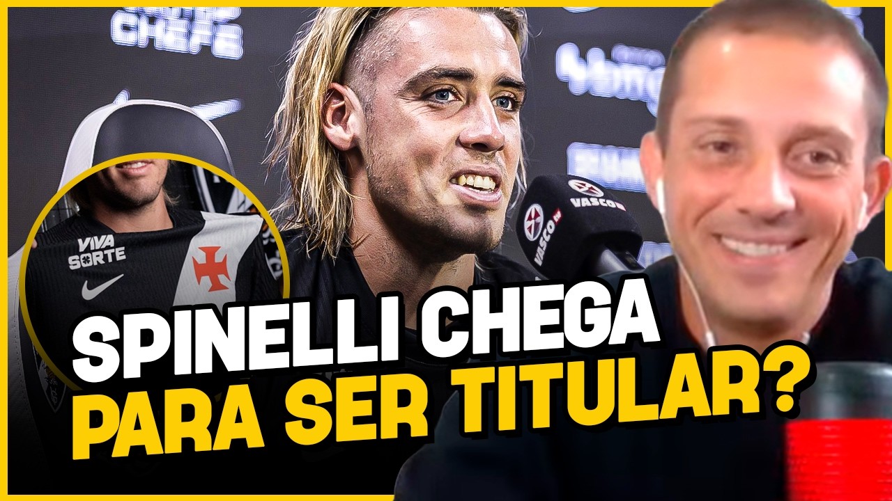 SPINELLI CHEGA PRA ASSUMIR A TITULARIDADE NO VASCO? | Corte do Placar Aberto
