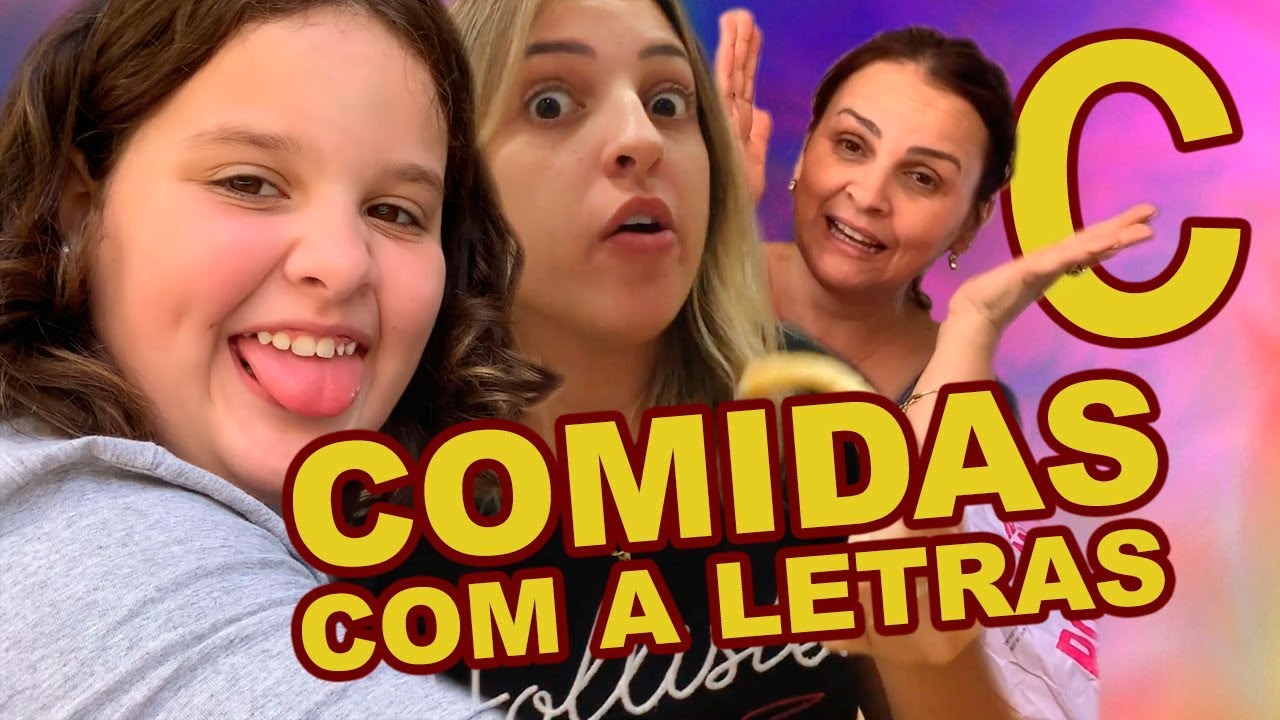 PASSEI 24 HORAS COMENDO TUDO COM A LETRA C
