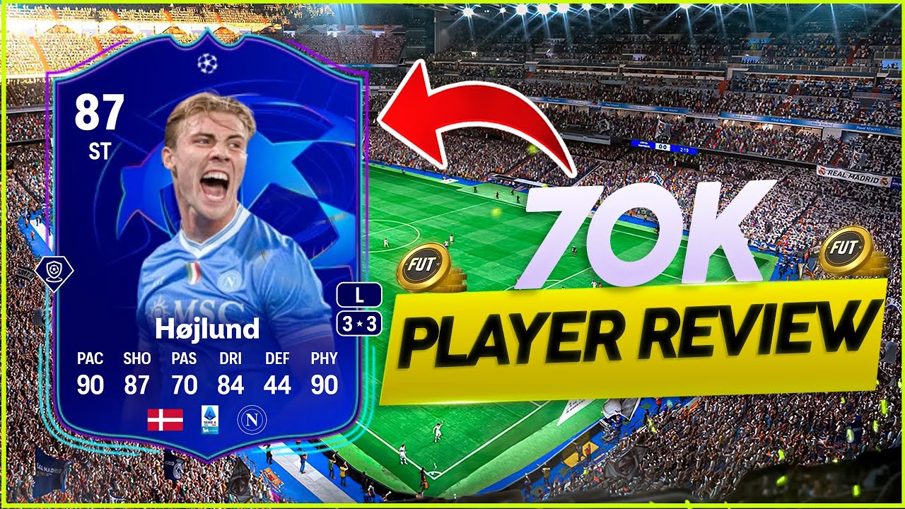 87 Rated UCL Road to the Knockouts Rasmus Højlund | FC 26 Ultimate Team Player Review !