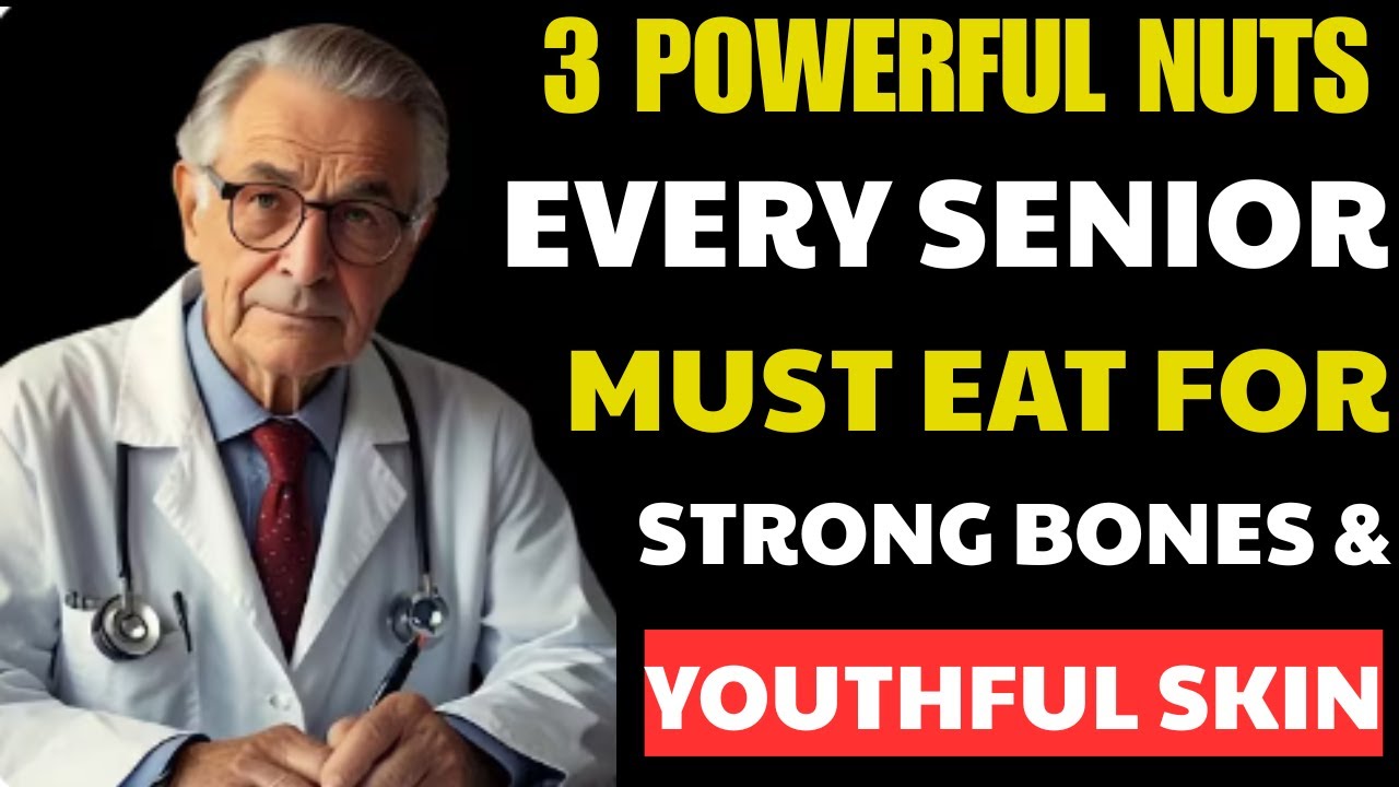 Sleep Better, Age Slower: 3 Nuts That Fuel Collagen Overnight | Senior Health Tips
