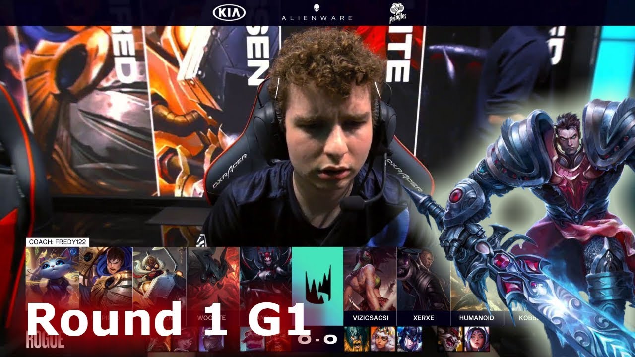 Rogue vs Splyce - Game 1 | Round 1 S9 LEC Summer 2019 Playoffs | SPY vs RGE G1