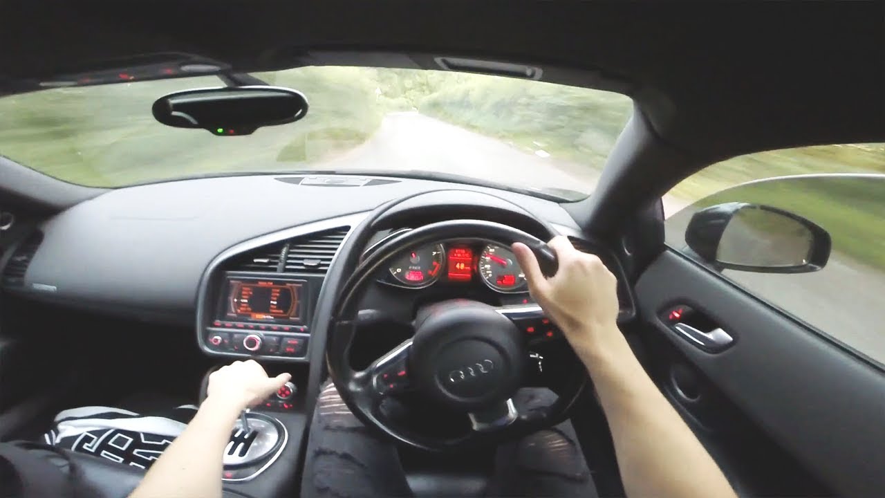 THE BEST SOUNDING AUDI R8 OF ALL TIME? (Manual V8 POV Drive)