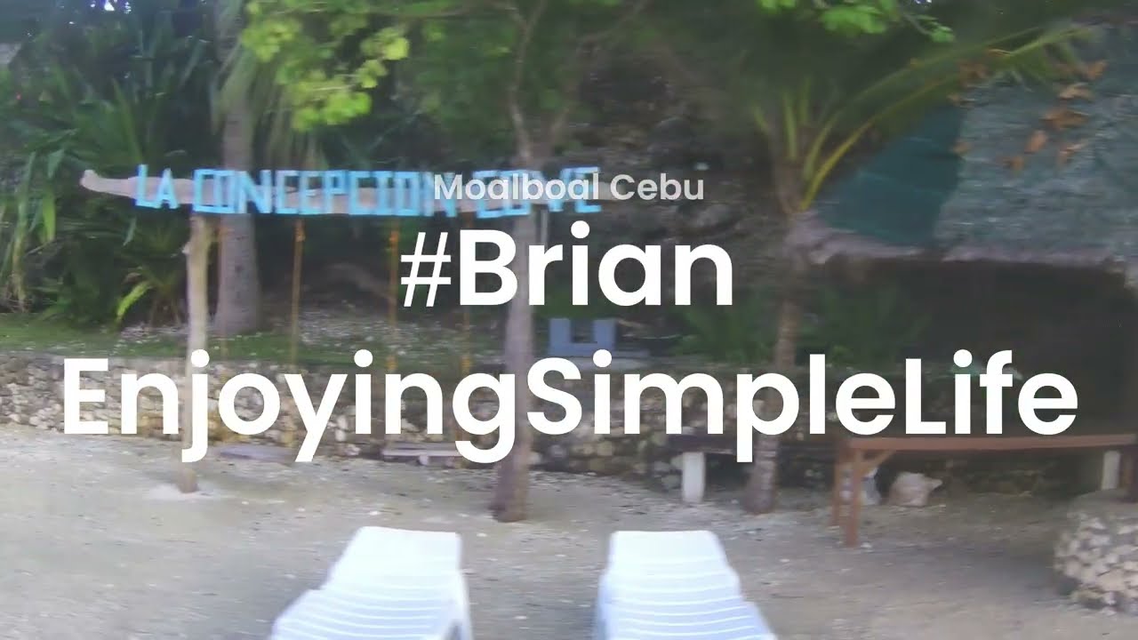 Flying over Moalboal Cebu La Concepcion Cove #BrianEnjoyingSimpleLife