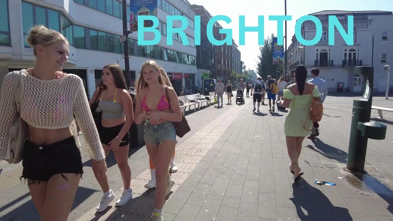 London to Brighton Via Gatwick airport railway journey