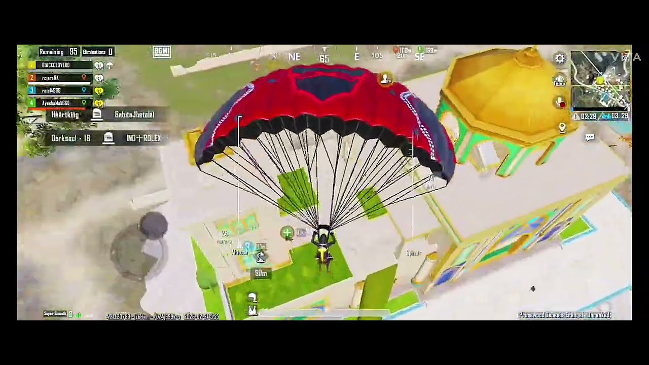 Rush gameplay of bgmi have 17kills