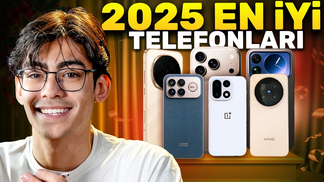 Dünyanın En İyi Telefonu Seçildi! (2025 Akıllı Telefon Ödülleri)