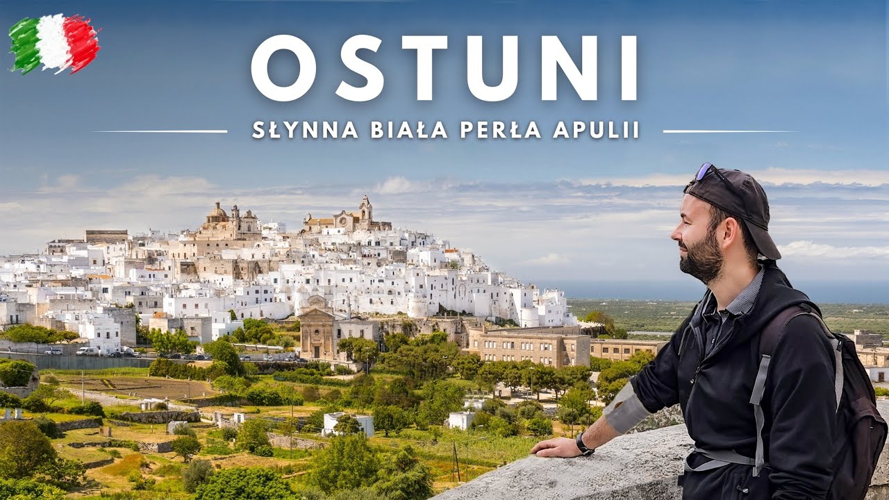 🇮🇹 Ostuni &ndash; Biała Perła Apulii, pięknie położona na wzg&oacute;rzu ☀️✨ #bari #włochy #apulia #italia
