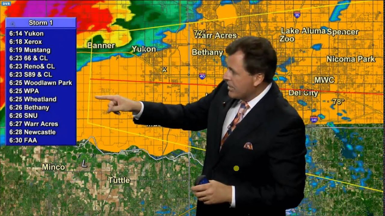 3-25-15 KFOR Tornado Coverage