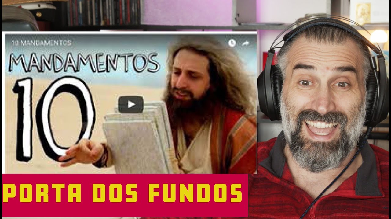PORTA DOS FUNDOS - TEN COMMANDMENTS - ITALIAN REACT