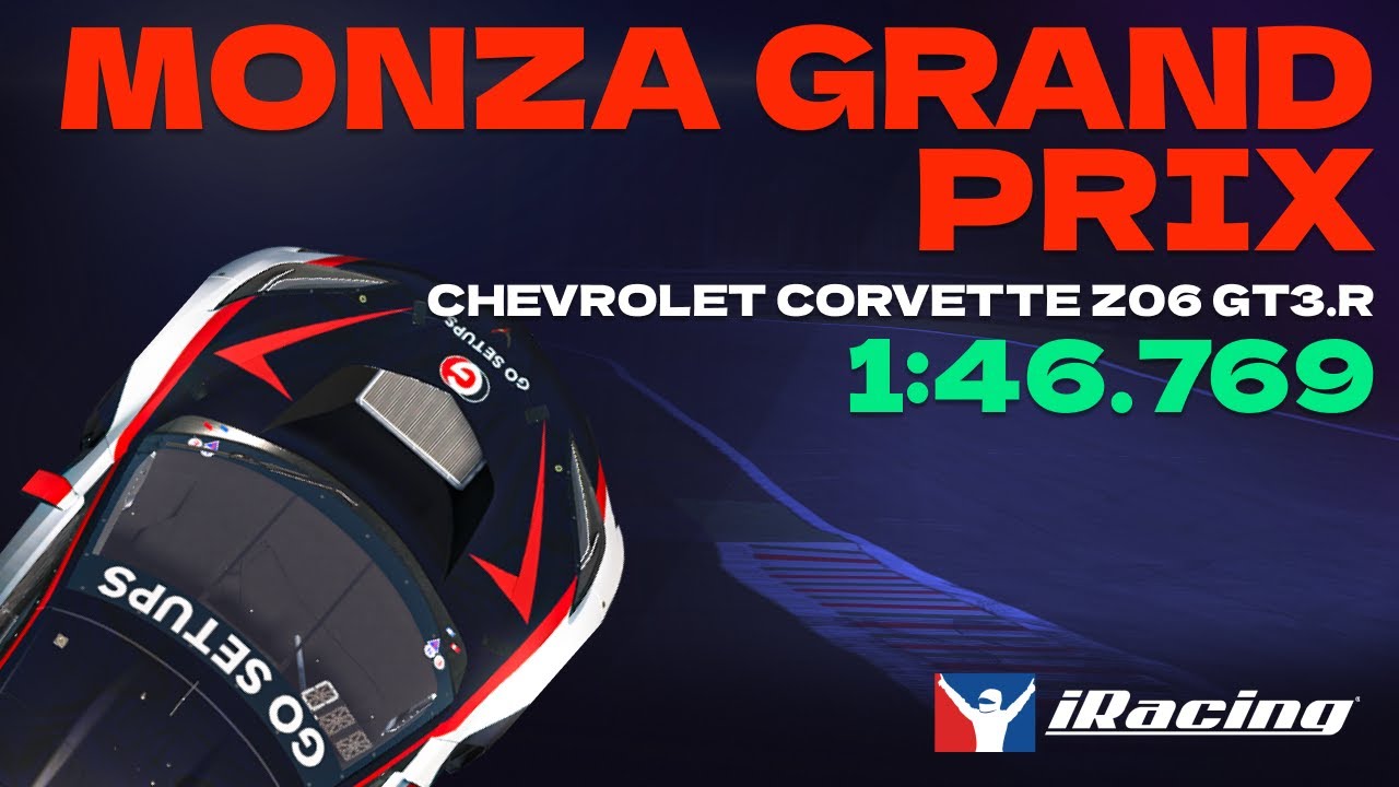 iRacing | Chevrolet Corvette Z06 GT3.R - Monza GP - IMSA - 2025 S2 Week 7 | Hotlap