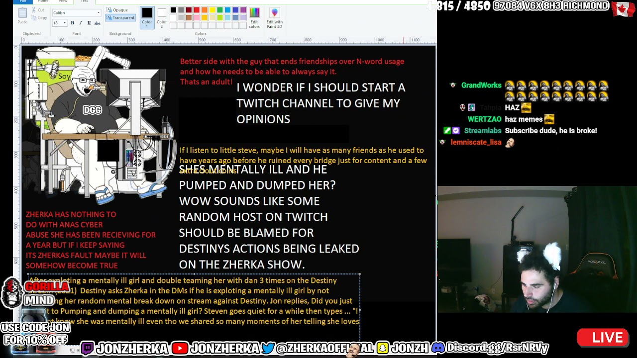 Jon Zherka And infrared Recap The Destiny Drama